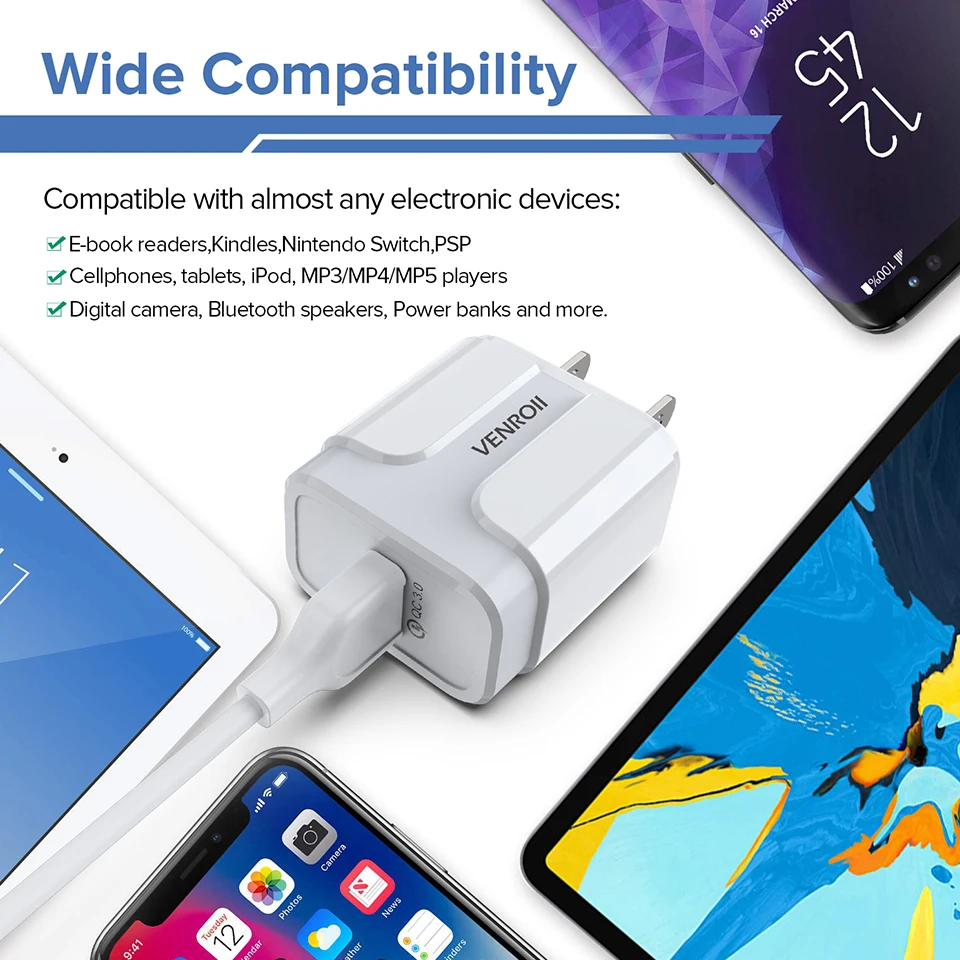 Универсальное зарядное устройство USB 5 в 3 А для планшета, сотового телефона, настенное зарядное устройство для samsung, huawei, Xiaomi, Oneplus QC3.0, адаптер для мобильного телефона