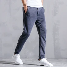 Весна осень удобные спортивные брюки повседневные брюки тренировочные мужчины карандашный гаремный мужской брюки спортивный костюм для бега одежда