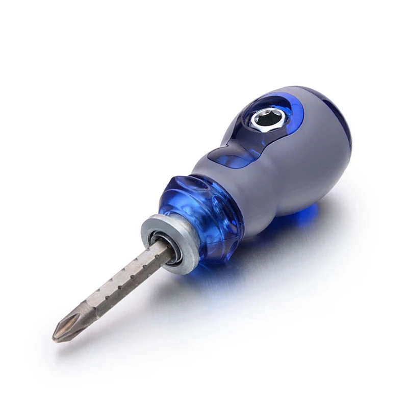 

1pc High Quality Double End Screwdriver Flat Phillips Screw Driver Random Color Utility Tool Hand Tools Ferramentas Herramientas