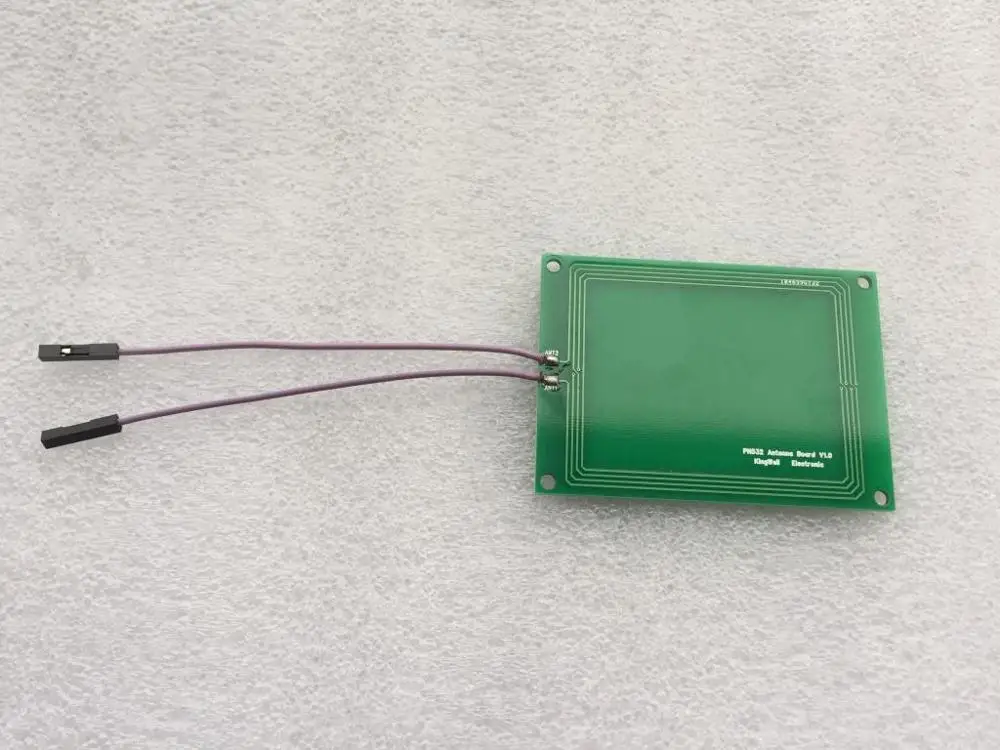 

The 13.56 mHz RFID/NFC antenna plate