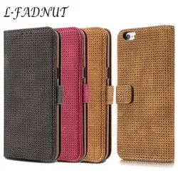 L-FADNUT для iPhone X Case Xr Xs Max элегантный Бизнес Винтаж Флип Стенд Бумажник Кожаные чехлы для iPhone 7 8 6 S 6 плюс 5 5S SE