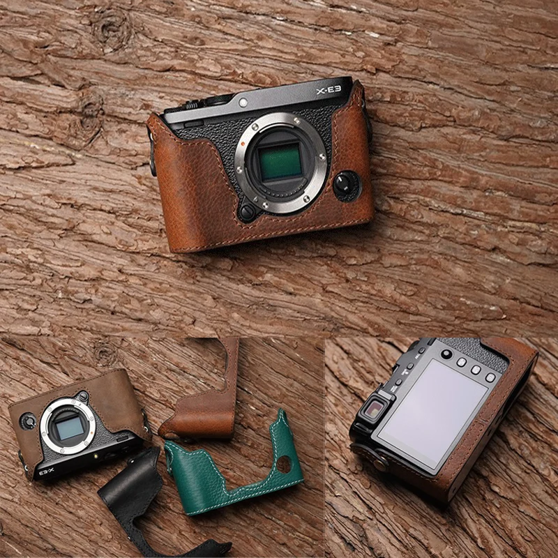 Чехол для Камеры Mr. Stone ручной работы Fuji Fujifilm XE3 X E3 из натуральной кожи с