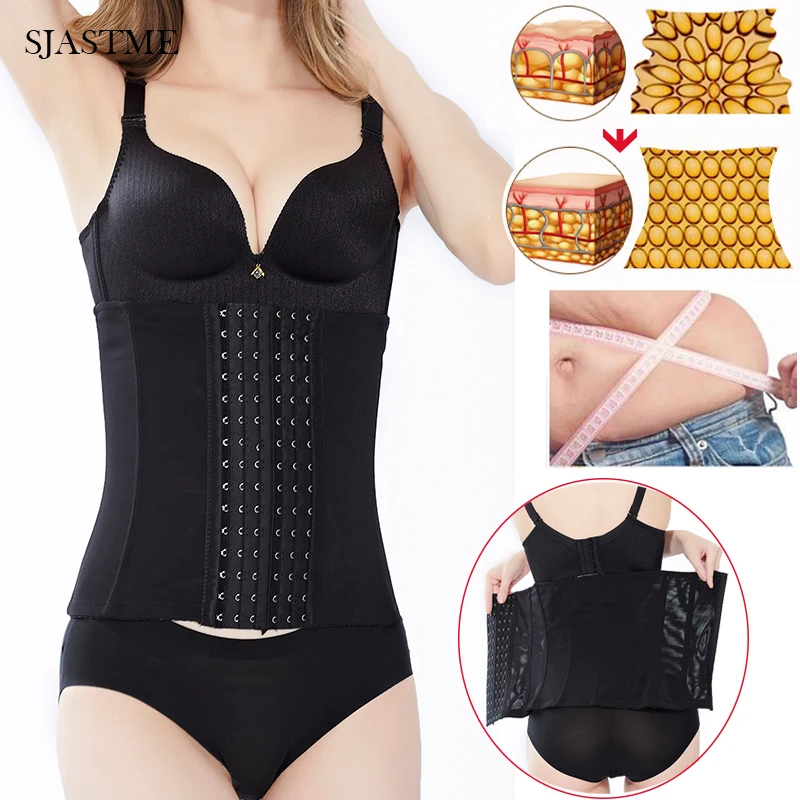 

7 Steel Bones Waist Trainer Body Shaper Women Sexy shapers Corset Shapewear Slimming Belt Tummy Control Modeling Strap S-4XL
