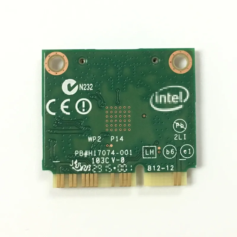 Двухдиапазонный беспроводной N 7260 HMWAN 7260 7260hmw Wifi Bluetooth 4,0 карта для Intel miniPCI-E 300 Мбит/с wifi 2,4G/5G