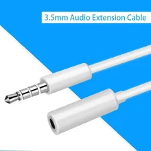 Headphone Extension Cable 3.5mm Jack Male to Female Aux Cable 3.5 mm Audio Extender Cord For Computer iPhone Amplifier