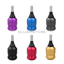 Профессиональный 32 мм алюминиевый держатель для инструментов для нанесения татуировки резная Тыква регулируемая ручка пространство 6 цветов на выбор