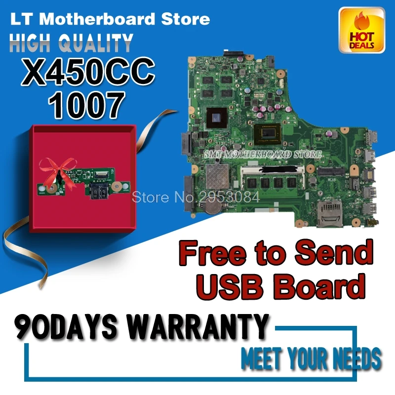 for ASUS X450CC motherboard X450CC REV2.3 4G Mainboard Processor 1007u GeForce GT 720M Motherboard S-4 цена for ASUS X450CC motherboard X450CC REV2.3 4G Mainboard Processor 1007u GeForce GT 720M Motherboard S-4 цены онлайн