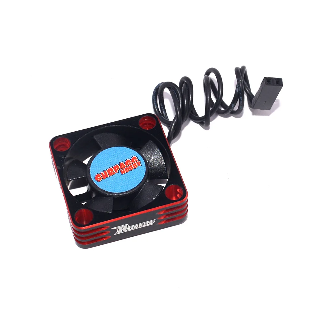 

SURPASSHOBBY 28000RPM Metal Cooling Fan Motor Heat Dissipation for 1/10 RC Car Modified Stock Spec Competition Level ROCKET
