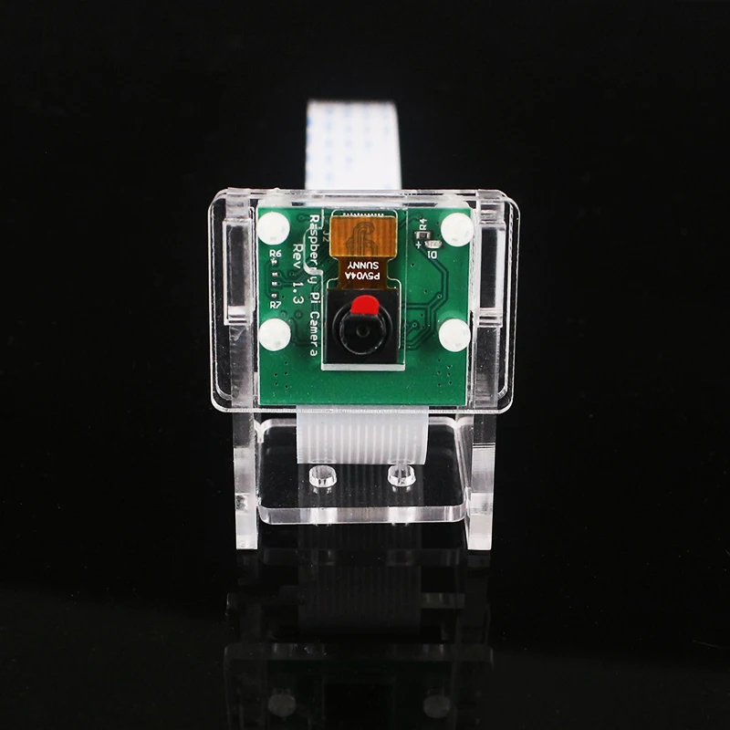 Акриловый держатель для камеры Raspberry Pi 4 5 МП фоточехол официальной V2 (камера в