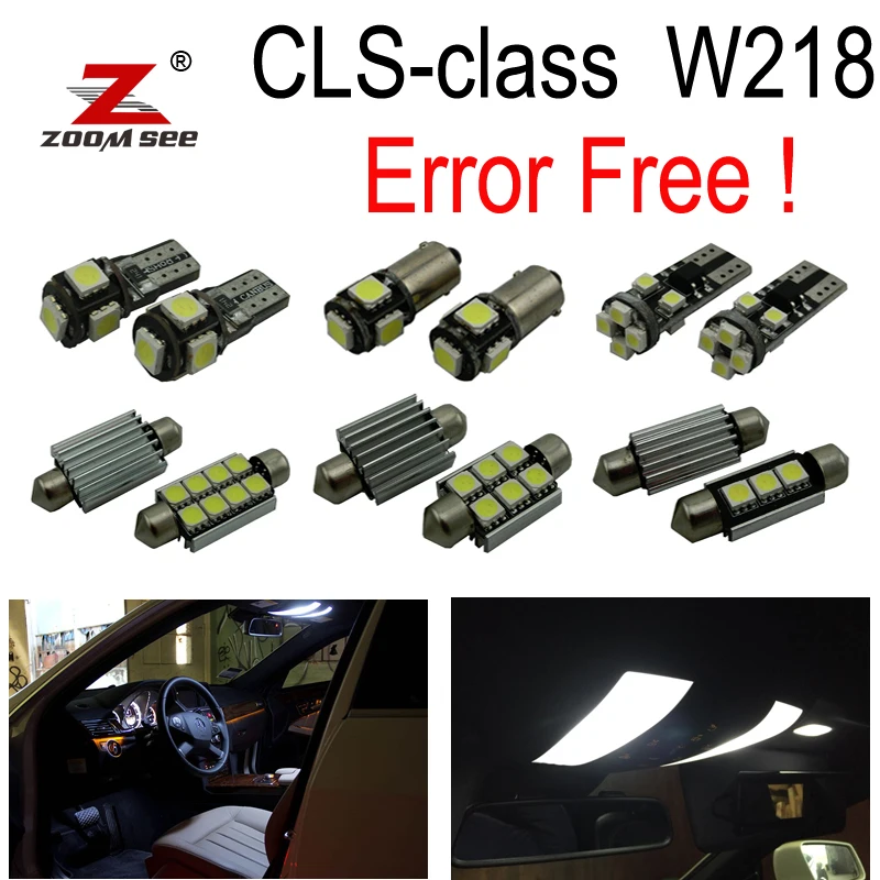 22pc x Canbus Error Free LED lamp font b Interior b font dome Light Kit Package