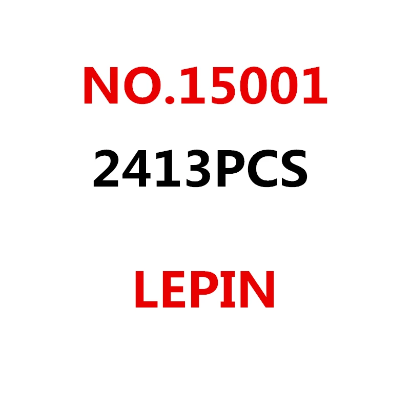 

In Stock LEPIN Brick Bank 15001 2413Pcs Model Building Kits Blocks Bricks Toy Compatible With 10251