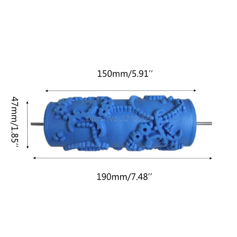 " рельефная краска ролик рукав стены текстура кисть для трафаретов шаблон Декор 055Y-081Y Sep12 Прямая поставка
