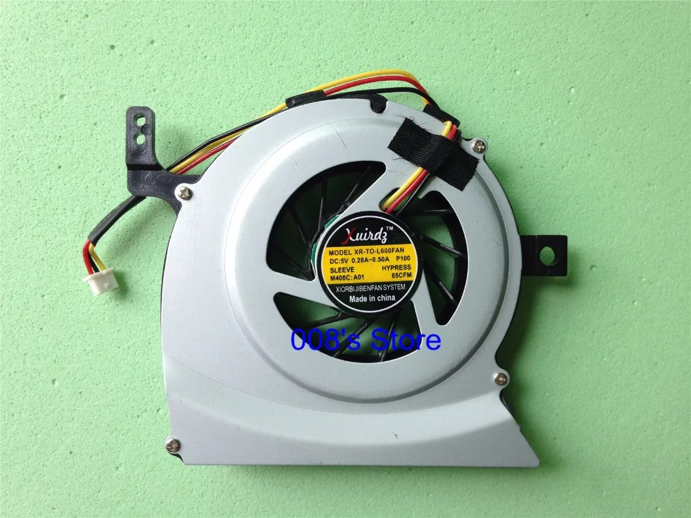 Новый охлаждающий вентилятор для ноутбука Toshiba L600 L600D L630 L640 L645 L650 02D C600D C630 C640 Series