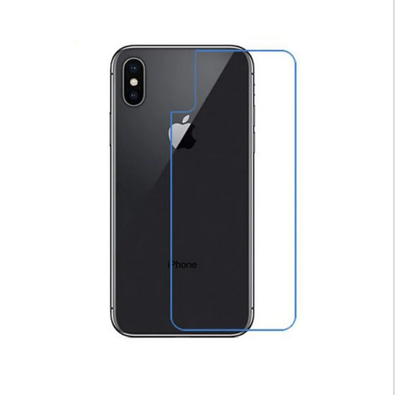 

5pc Clear Transparent Back Screen Matte Glossy Guard Protector Protective Film for Apple iphone X 8 Plus for iphone8 8plus Cover