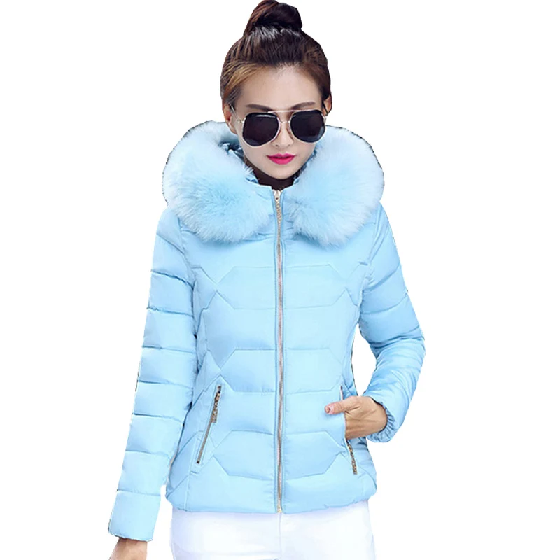 Chaud D'hiver Parkas rouge Feminino Noir Zy4166 blanc Nice Manteau Fourrure gris Veste rose De Capuchon Col Casaco bleu Femmes Hiver À eD2IYWEbH9