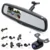ANSHILONG Opinión Posterior Del Coche Kit de 4.3 “LCD Monitor Del Espejo + Cámara de Reserva del Revés Aparcamiento, Interior Espejo de Reemplazo + Soporte de OEM