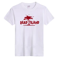 T-shirt 2017 women Dead Island t-shirt Männer Spiel Spieler Kurzarm Weiß Schwarz EU größe Baumwolle Gedruckt Casual T-shirt Homme