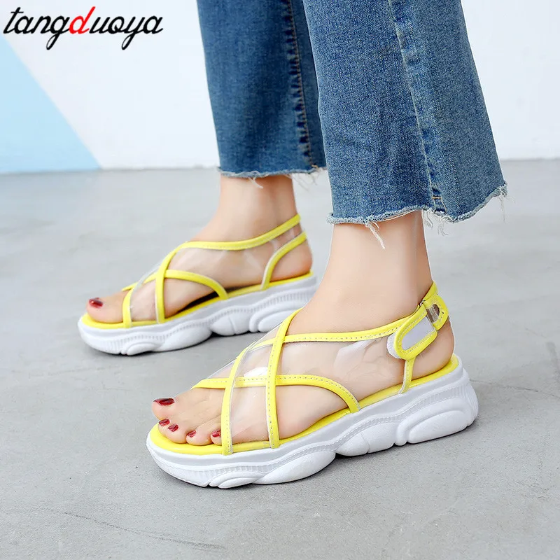 chunky sandals womens shoes platform summer shoes women sandals transparent heel shoes woman 2019 sandalia feminina chunky sandals womens shoes platform summer shoes women sandals transparent heel shoes woman 2019 sandalia feminina