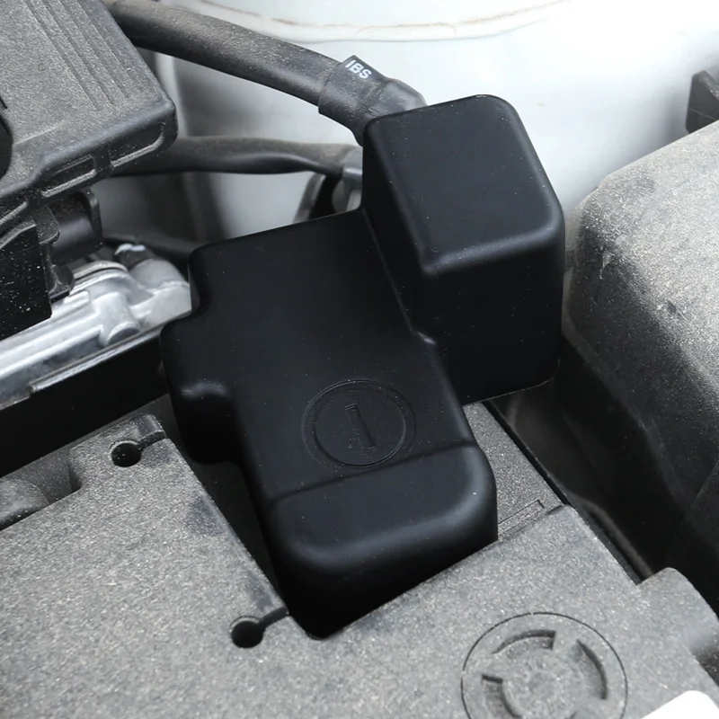

ABS Car Styling Flame Retardance Battery Negative Protection Cover Case Dustproof Cap For Hyundai Tucson 2015 2016 2017 2018