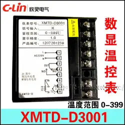C-Lin Температура контроллер xmtd-d3001 Тип K 0-399 цифровой термостат регулятор температуры точность отображения 1.0