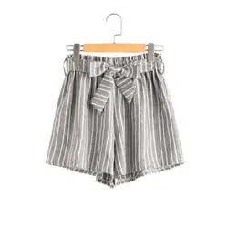 США женские шорты летние пикантные Лидер продаж повседневное пляжные шорты с высокой талией Короткие мотобрюки