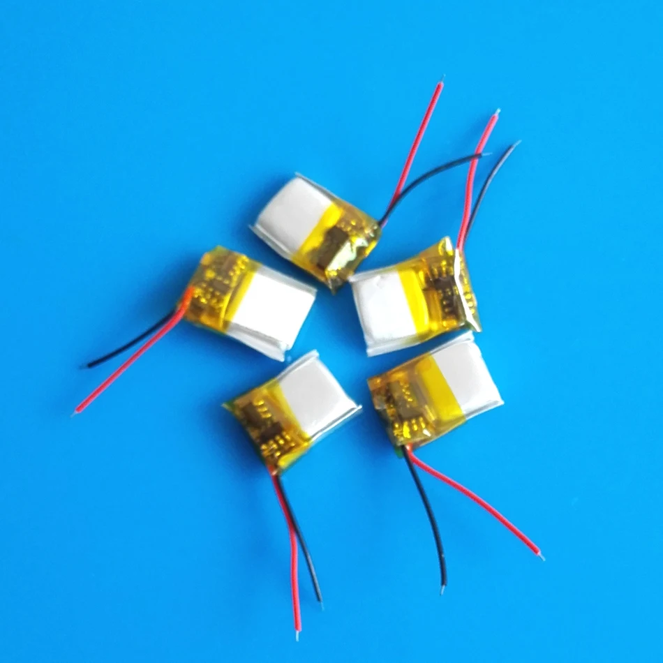 

5 pcs 3.7V 30mAh small 301012 lithium polymer lipo rechargeable battery for MP3 bluetooth speaker bluetooth headset video pen