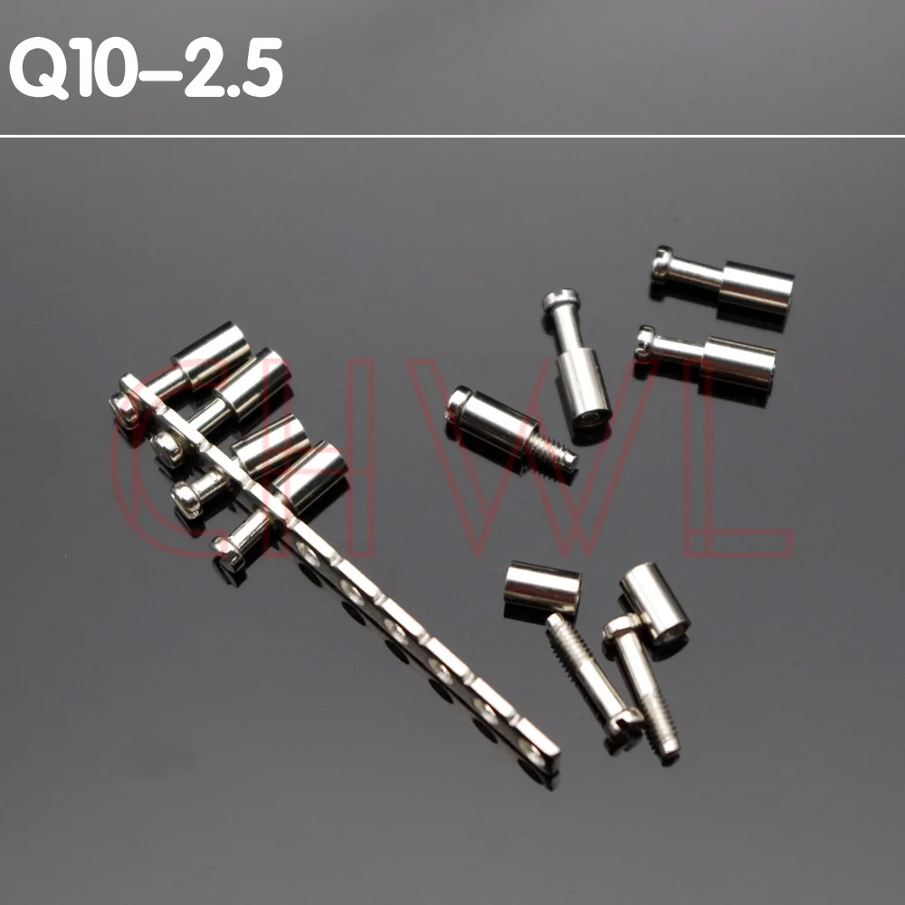 

5pcs/lot Q10-2.5 Central Bridge Matching SAK-2.5 Terminal Block 10 Digit Cross Connection Adaptor Copper Jumper FREE SHIPPING