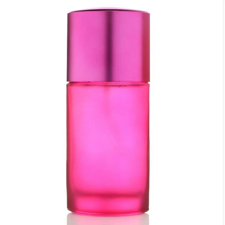 40ml Colorful Lip Shaped Bottle Spray Refillable Bottle Toner Moisturizing Pot Glass Perfume Lotion Pump Bottle Cosmetic Vial  (9)