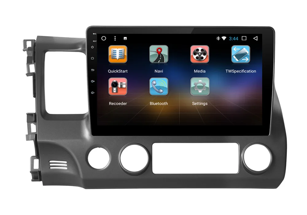 Cheap JIUYIN Android Car DVD GPS Player For Honda Civic 2006 2007 2008 2009 With Radio  Navigation Quad Core Multimedia Player 10