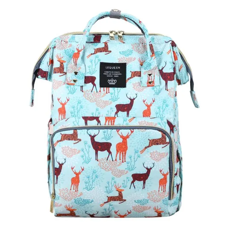 Murah Lequeen Bayi Diaper Bag Mummy Maternity Tas Kapasitas Besar Fashion Ransel Perjalanan Perawatan Bayi Kereta Bayi Tas Perawatan Murah Lequeen Bayi Diaper Bag Mummy Maternity Tas Kapasitas Besar Fashion Ransel Perjalanan Perawatan Bayi Kereta Bayi Tas Perawatan
