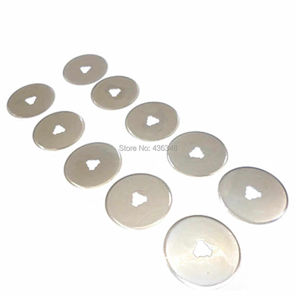 

10pcs 28mm Circular Cut Blade Patchwork Fabric Leather Craft Rotary Cutter Blades Quilters Sewing Quilting Paper Cutting Craft