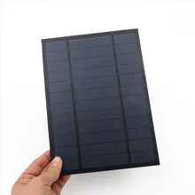 6 в 1000мА 6 Вт солнечные элементы эпоксидный поликристаллический кремний DIY батарея зарядное устройство Модуль маленькие солнечные панели игрушка