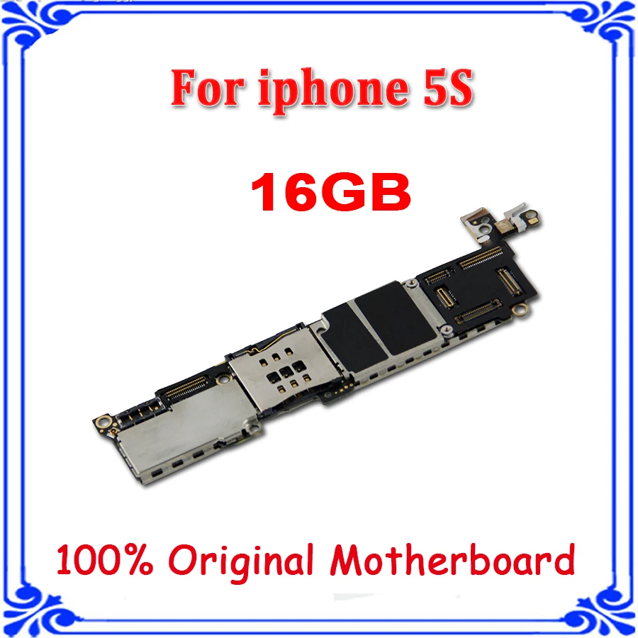 16 Гб хорошая работа оригинальная основная плата для iphone 5S IOS система без
