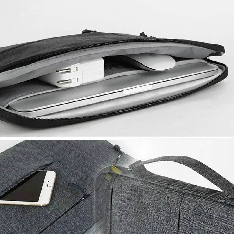 

Premium Water Resistant Shockproof Laptop Sleeve Case with Handle Notebook Protective Carrying Case IJS998