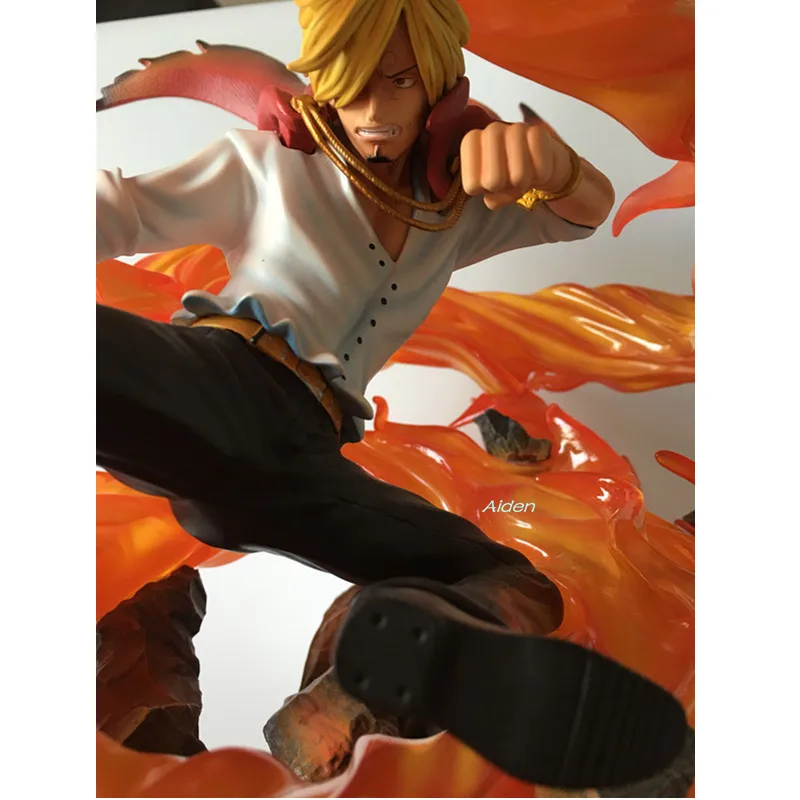 Соломенная шляпа пиратов цельная статуя Vinsmoke Sanji полный размер портрет в рост
