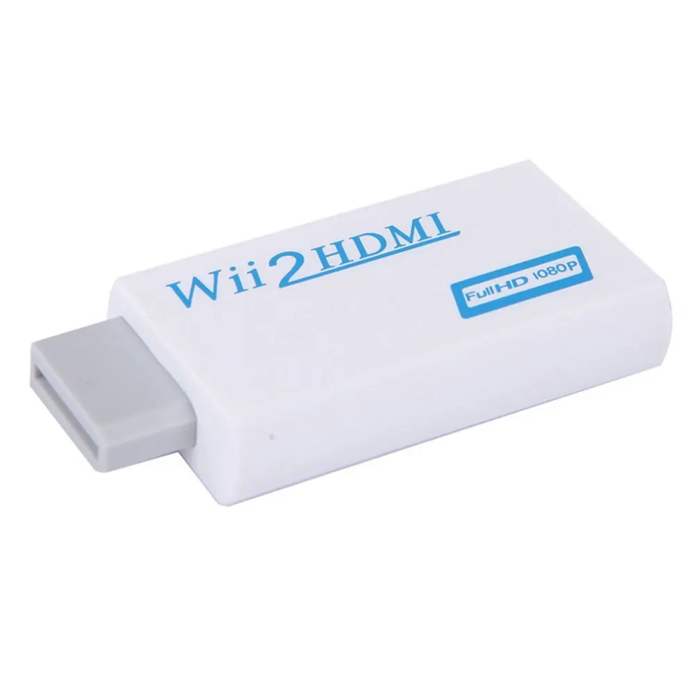 Переходник Wii в HDMI с аудиоразъемом 3 5 мм и выходом поддерживает все режимы