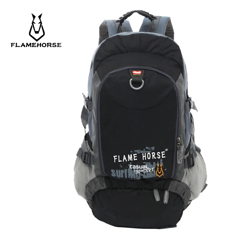 

2019 New High Quality Waterproof Nylon Backpack Men Women Mochila Bag Rucksack Mountaineering Bag Travel Bags Men's Backpacks