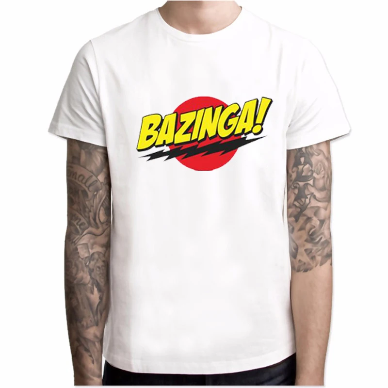 Футболка мужская футболка с надписью «Big Bang Theory» для мужчин, новинка, футболка Шелдон, мужские Забавные топы с миньонами, модные футболки с круглым вырезом в стиле Харадзюку