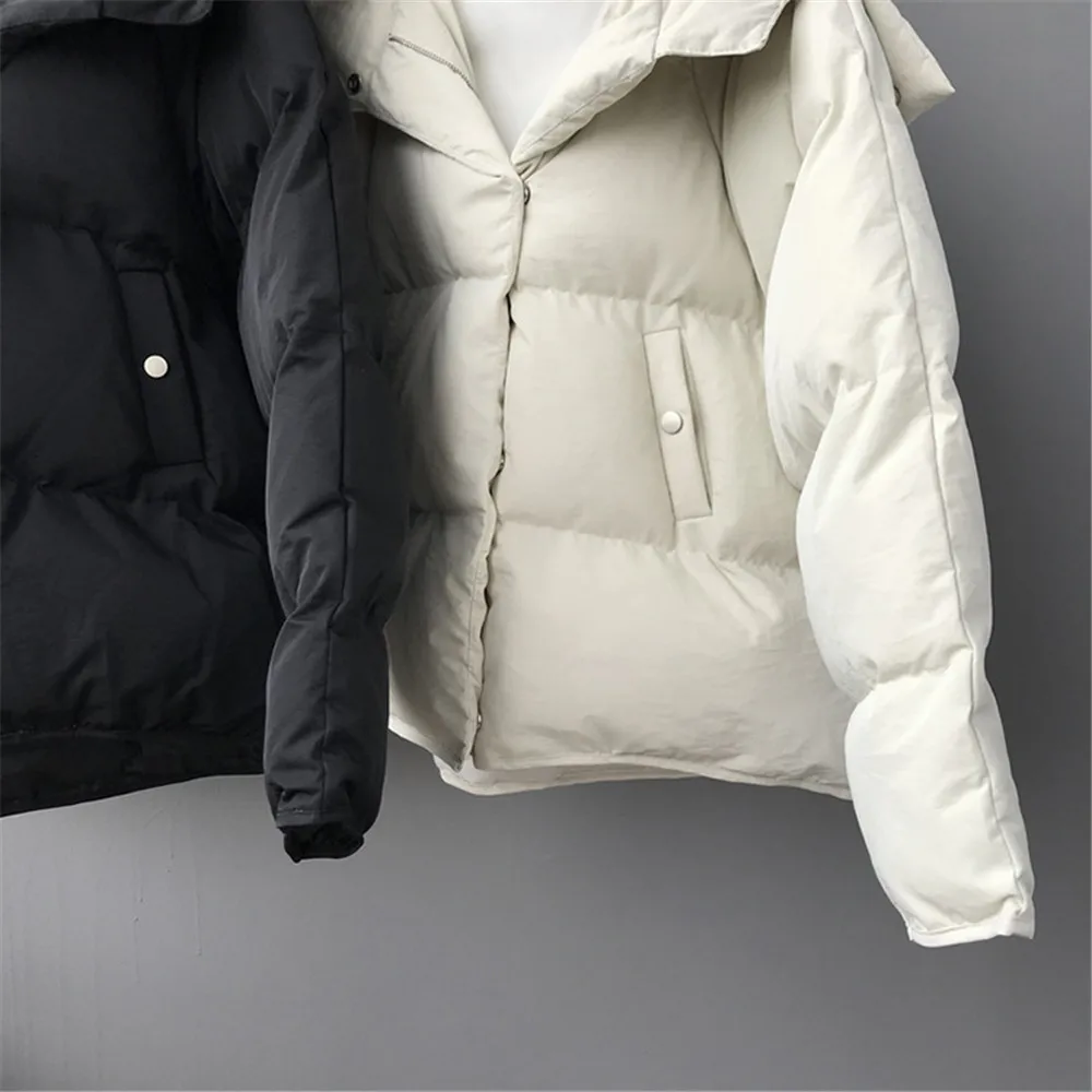 Winter Warm Teenage Girls' Thicken Coat 2018 Cotton Padded Women Hooded Coats Casual Parkas Thick Jacket Coat Hoodies Z8879 (21)