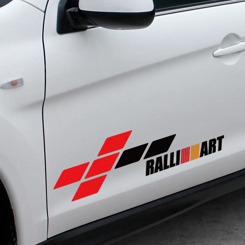 

3 пары, наклейки на двери mitsubishi asx lancer outlander pajero galant