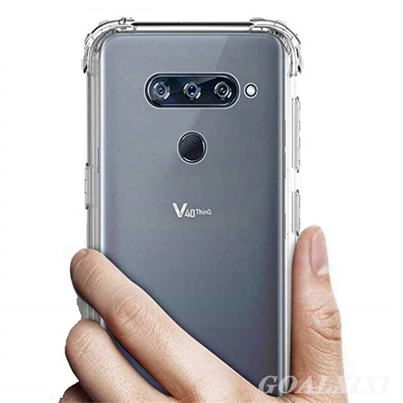 Подушка безопасности противоударный чехол для LG V50 ThinQ полная защита V40 G8 G7 K8 K10 2018