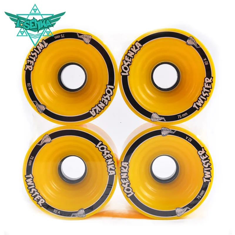 Прочные колеса Losenka 4 шт./лот 75 мм * 56 82A|pu wheel|wheels for skateboardwheel skate |