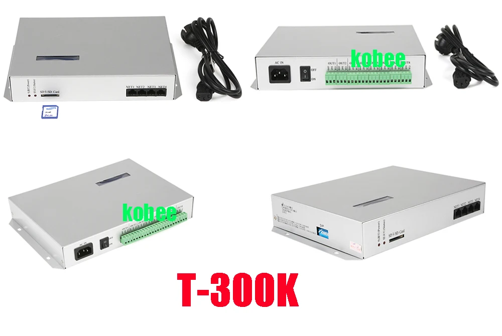 Светодиодная лента ws2811 ws2801 ws2812b полноцветный контроллер модуля пикселя 8 портов
