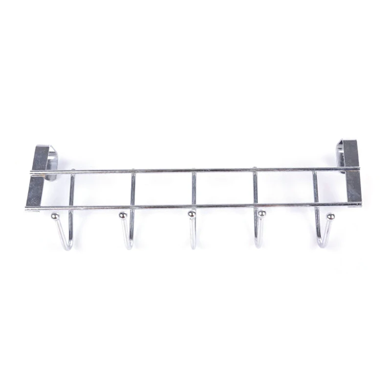 LeKing Stainless Steel 5 Hooks Robe Coat Hat Holder Clothes Rack Hook Wall Home Kitchen Bathroom Hanger Door Hardware|towel hook|hook coat