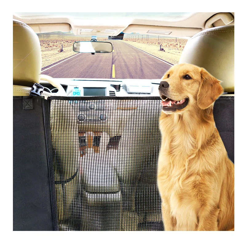 

Pet Dog Car Cushion Golden Hair Cushion in the Back of Car Dog Cushion Car Anti-fouling Pet Cushion