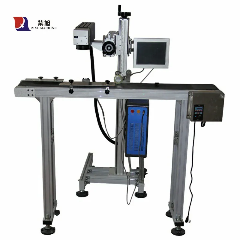 2 Year Guarantee 10W 20W 30W 50W Flying Laser Wire Marking Machine