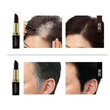 DIY Стайлинг макияж палка быстро одноразовые мелки для волос стойкая крышка белые волосы красящая ручка крем