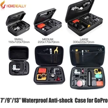 Promotion Travel Storage Collection bag Case for Go Pro Hero 5 4/3+/3 M10 M20 SJ4000 SJ6000 SJ7000 Xiaoyi SOOCOO Action Cam