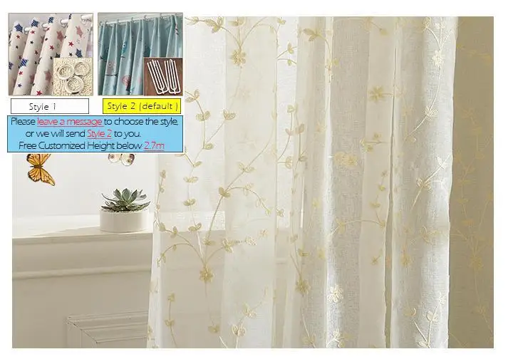 [Slow Soul] хлопок вышивка современный минималистский спальня шторы на окна для гостиной листья шторы s Тюль Роскошные прозрачные Cortinas - Цвет: tulle