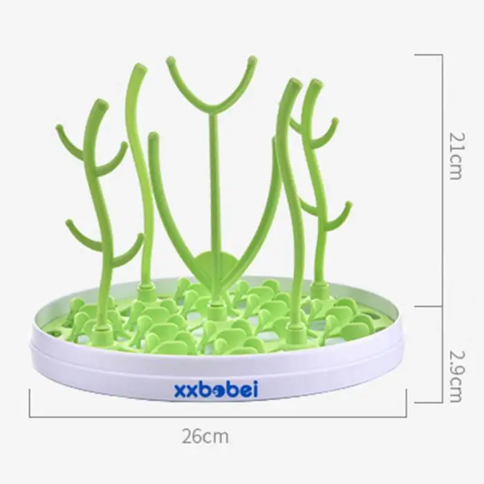 Сушилка для бутылочек для молока для младенцев и детей ясельного возраста, лоток для слива бутылочек для молока, органайзер для сушилки, держатель для хранения бутылочек для молока Kitche FJ88